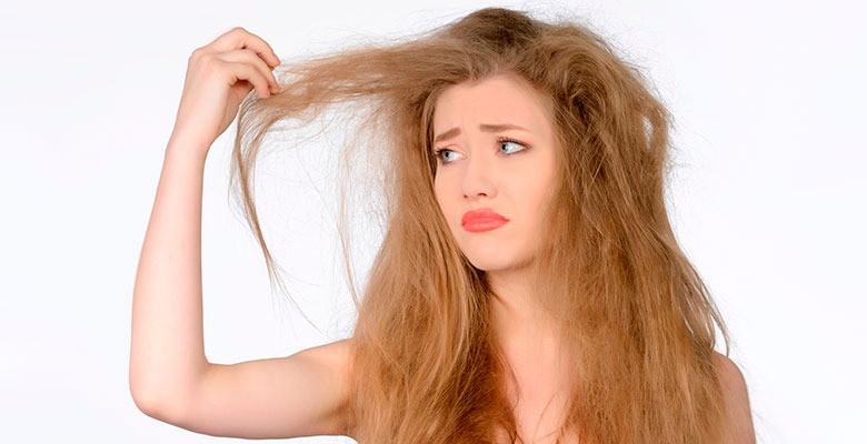 How to determine the degree of hair damage